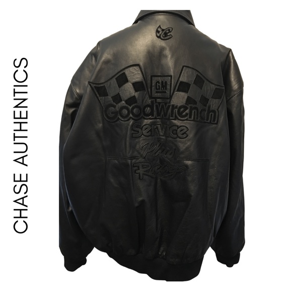 Chase Authentics Dale Earnhardt Leather Jacket - Picture 3 of 13